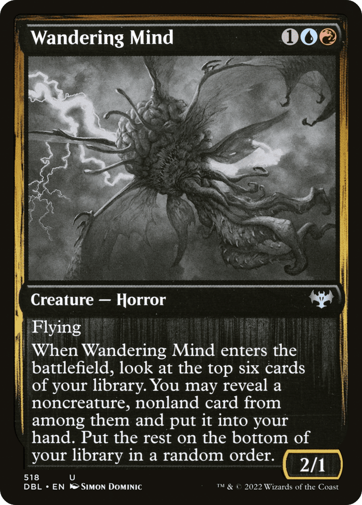 Wandering Mind [Innistrad: Double Feature] Foil