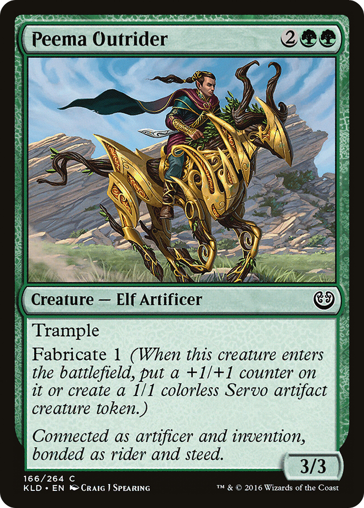 Peema Outrider [Kaladesh] Foil
