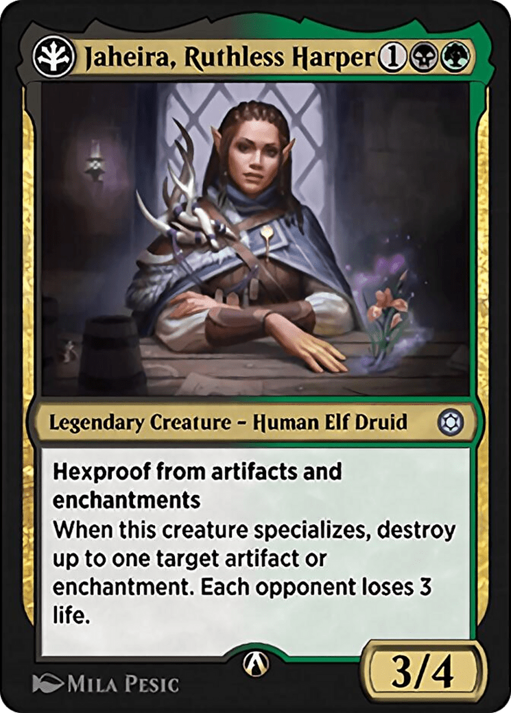 Jaheira, Ruthless Harper (HBG-16B) - Alchemy Horizons: Baldur's Gate