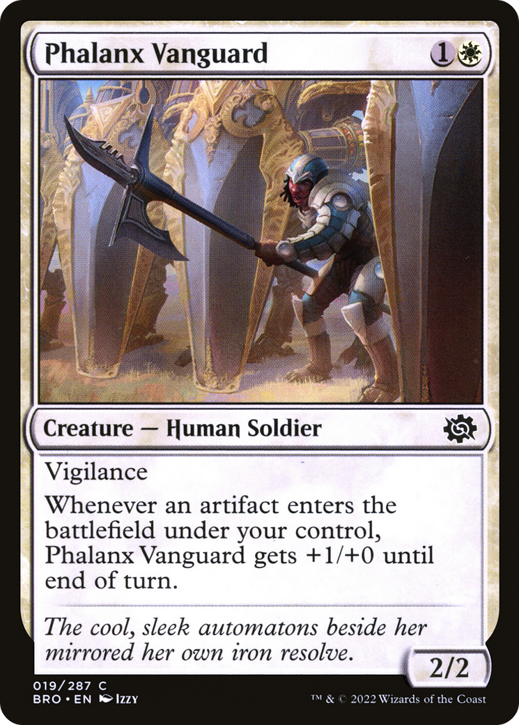 Phalanx Vanguard [The Brothers' War] Foil