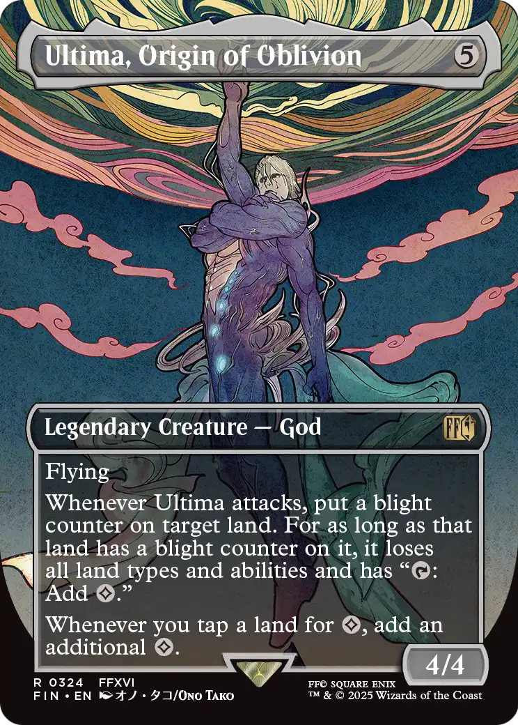 Ultima, Origin of Oblivion (Borderless) (324) [FINAL FANTASY]  Foil