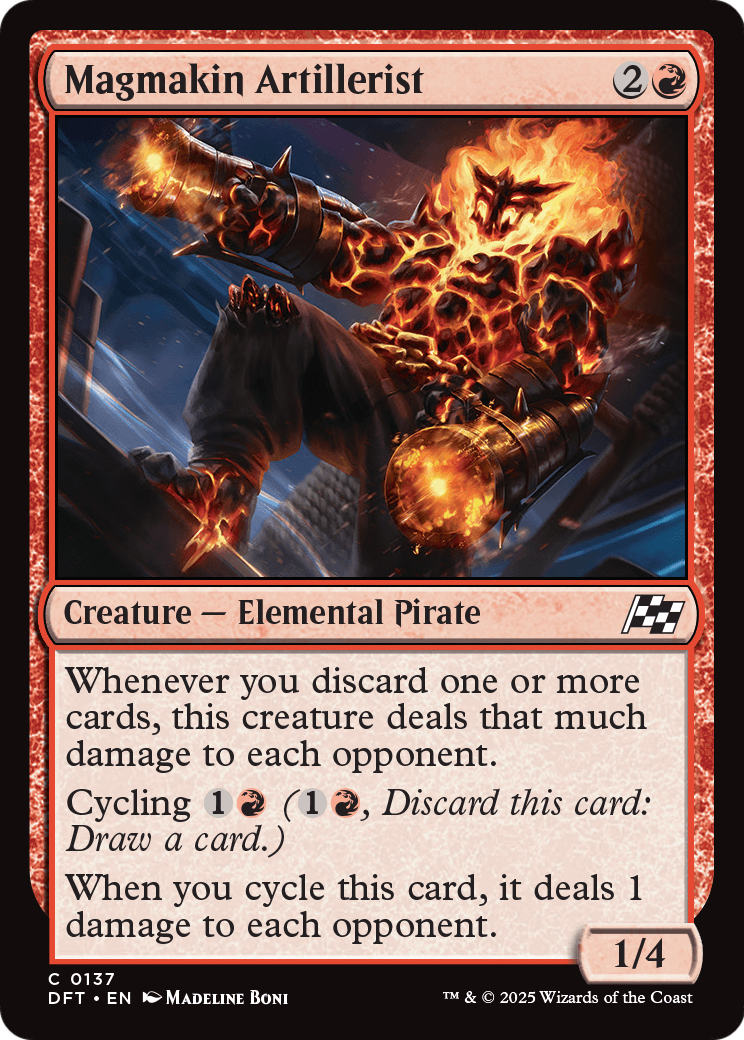 Magmakin Artillerist |  Foil (137) [Aetherdrift]