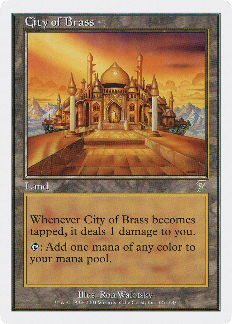 City of Brass [Seventh Edition] Foil