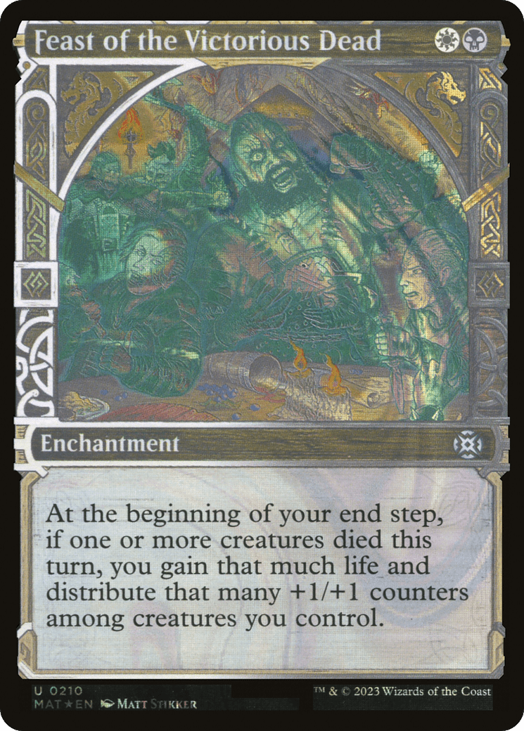 Feast of the Victorious Dead (Showcase Halo Foil) [March of the Machine: The Aftermath]