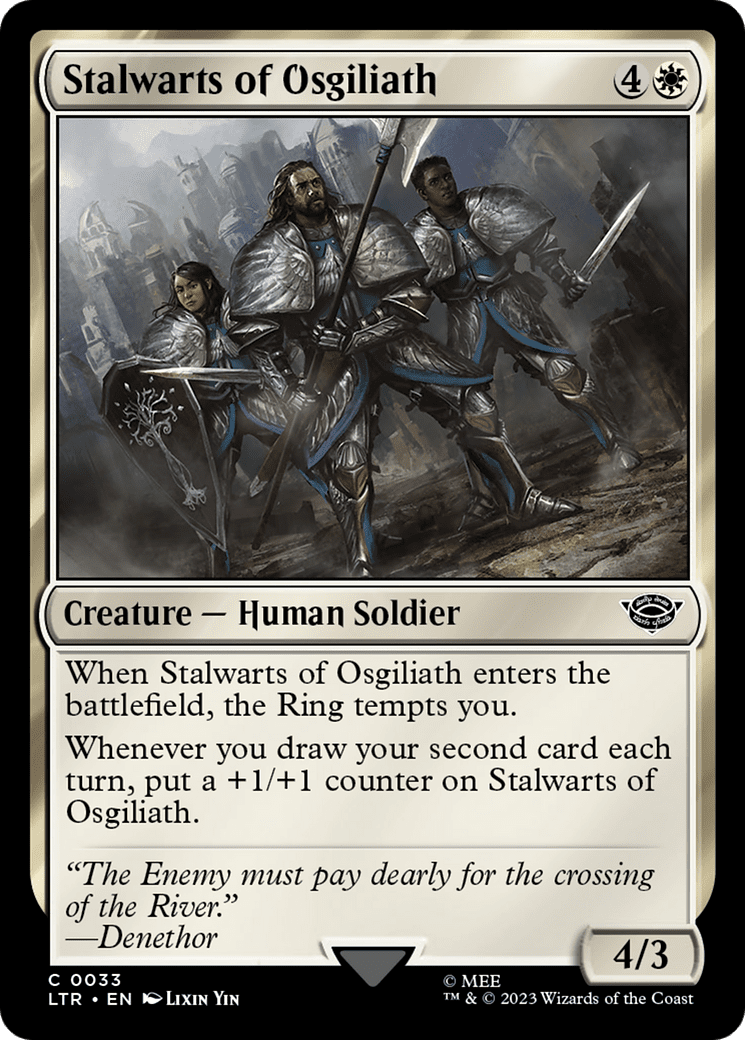 Stalwarts of Osgiliath [The Lord of the Rings: Tales of Middle-Earth] Foil