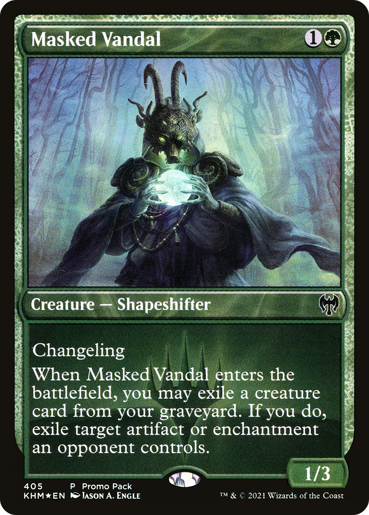 Masked Vandal (KHM-405) - Kaldheim