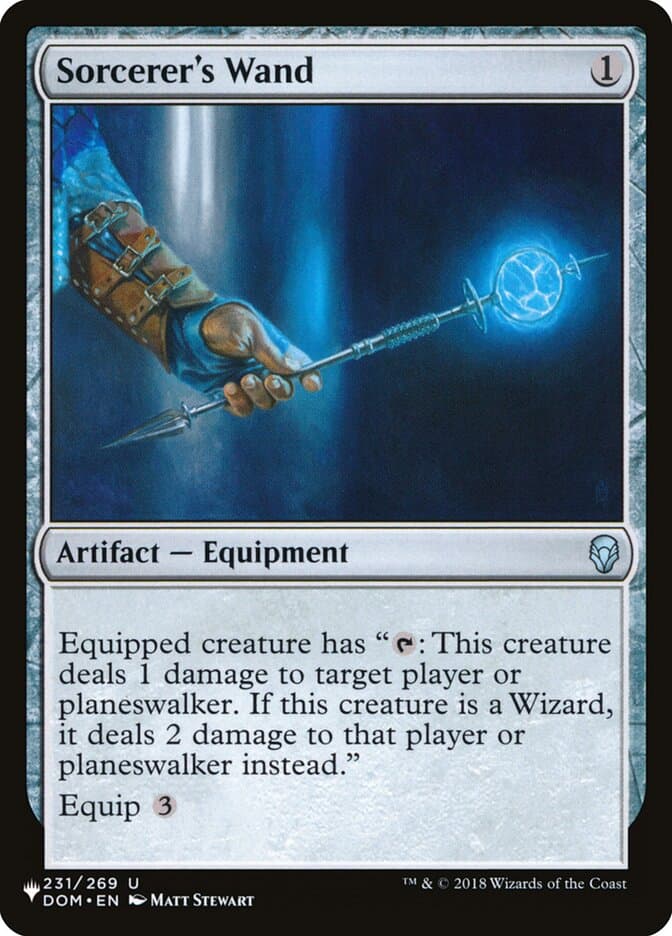 Sorcerer's Wand |  (DOM-231) [The List]
