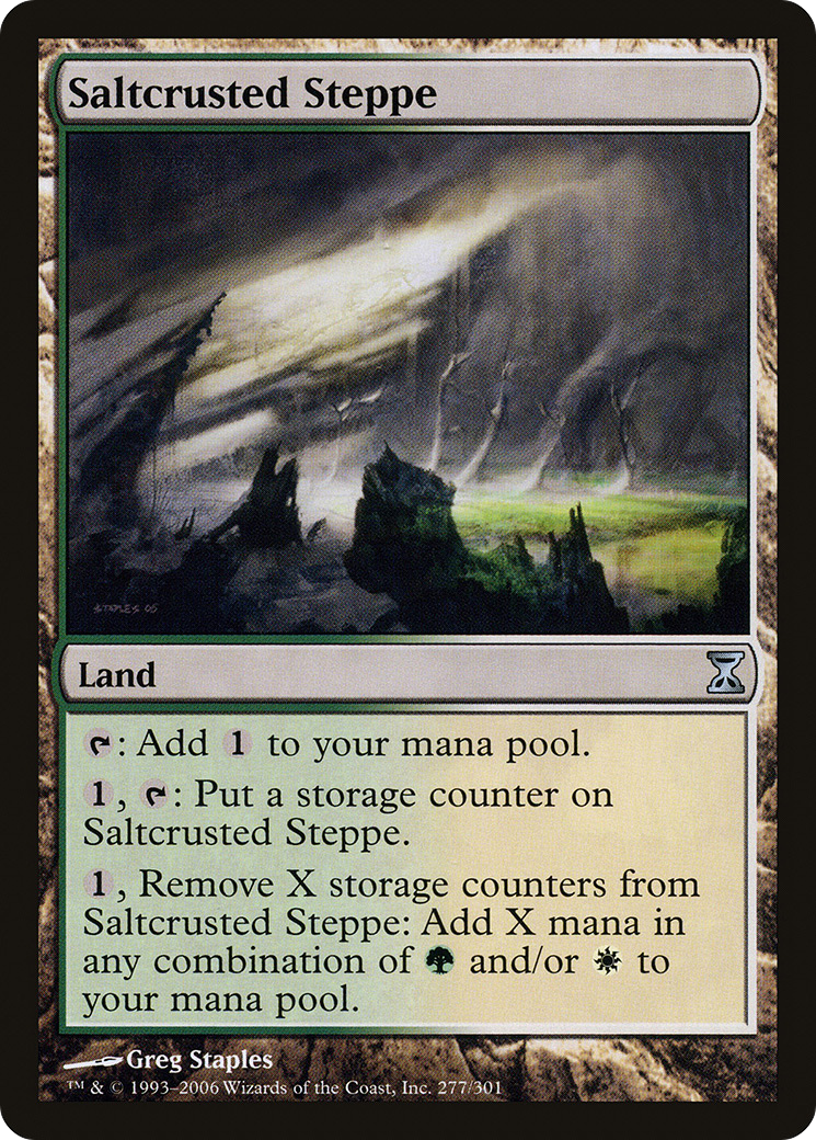 Saltcrusted Steppe [Time Spiral] Foil