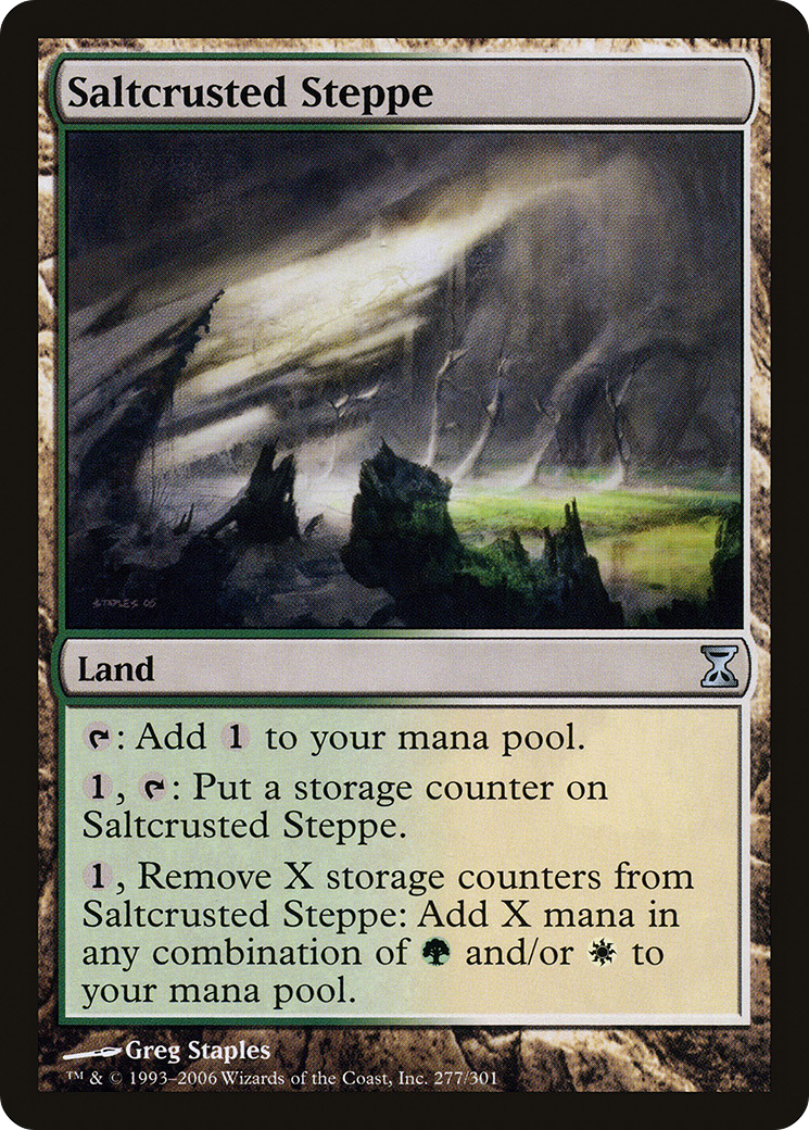 Saltcrusted Steppe [Time Spiral] Foil