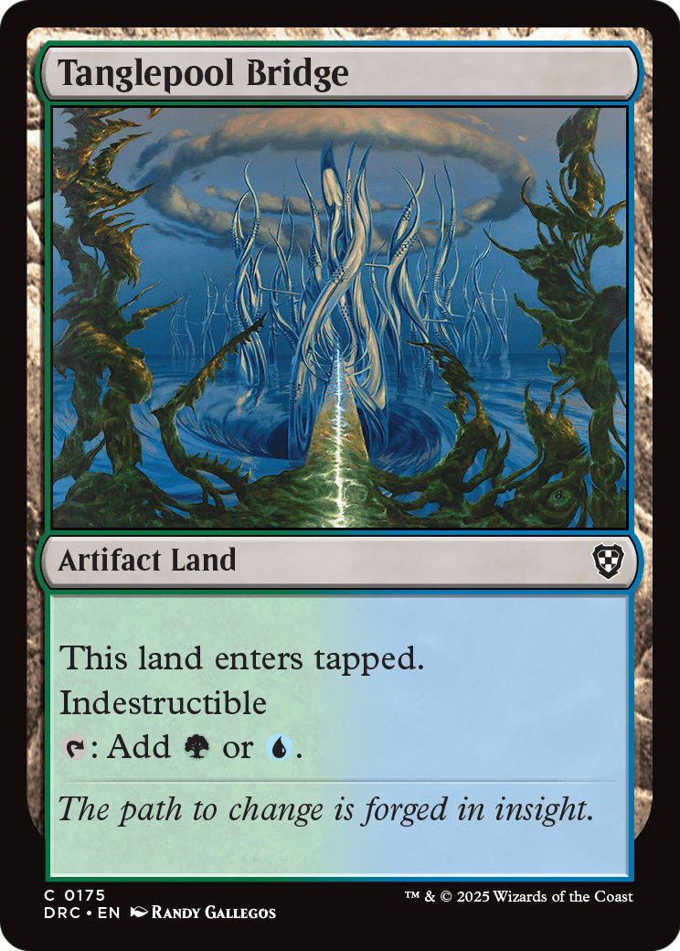Tanglepool Bridge (-175) [Commander: Aetherdrift]