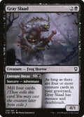 Gray Slaad // Entropic Decay 129 (Commander Legends: Battle for Baldur's Gate)  - Foil