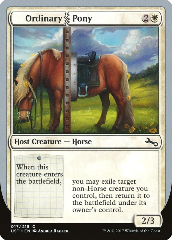 Ordinary Pony 17/216 (Unstable) 