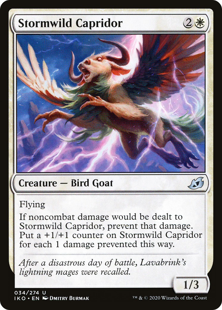 Stormwild Capridor [Ikoria: Lair of Behemoths] Foil