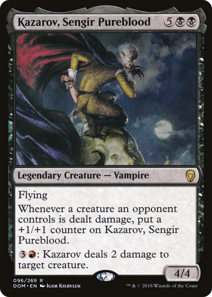 Kazarov, Sengir Pureblood (-096) [Dominaria]
