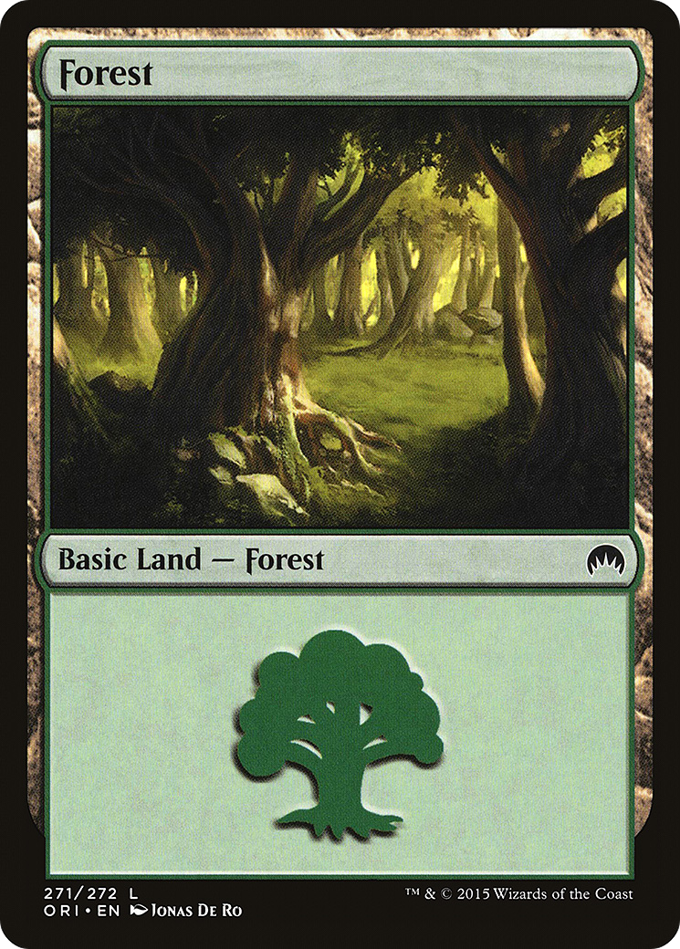 Forest (271) [Magic Origins] Foil