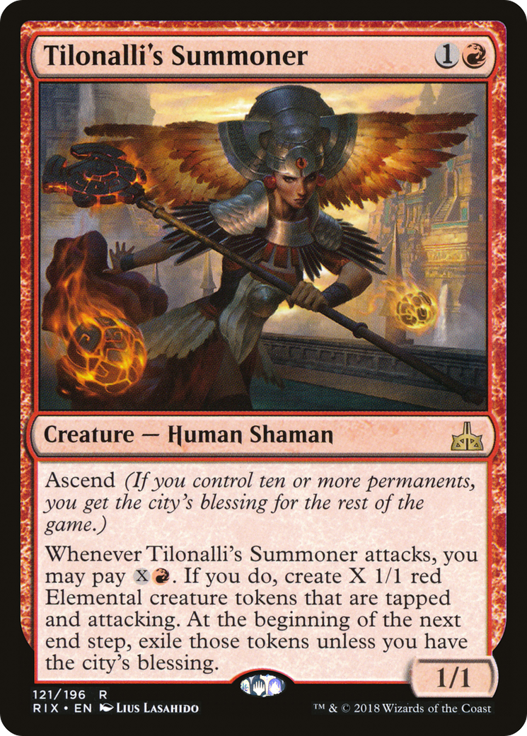 Tilonalli's Summoner [Rivals of Ixalan] Foil