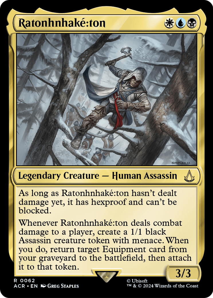 Ratonhnhake:ton [Assassin's Creed] Foil