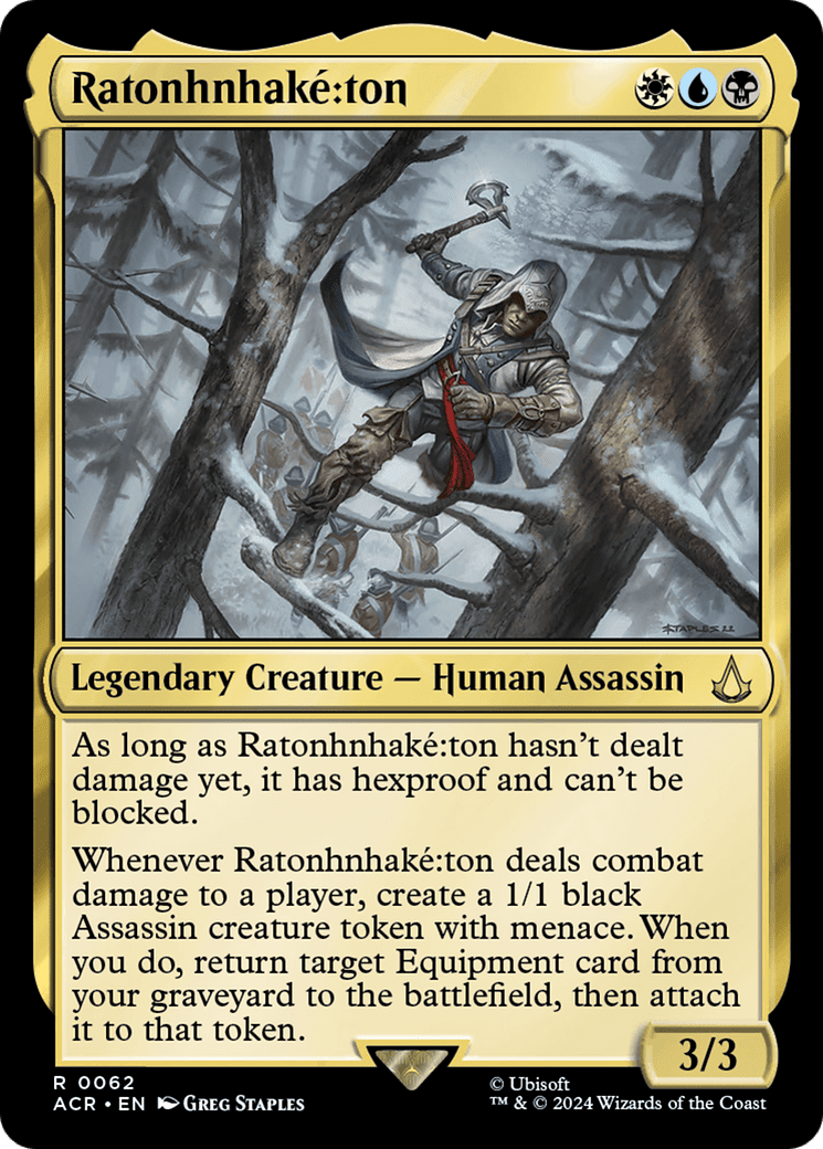 Ratonhnhake:ton [Assassin's Creed] Foil