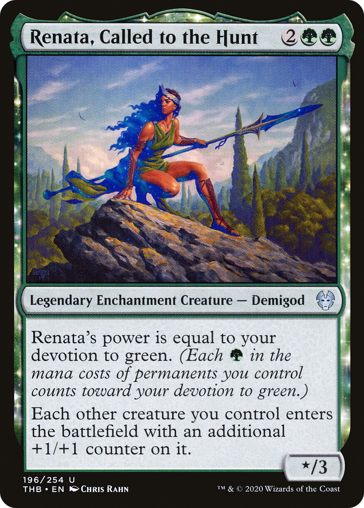 Renata, Called to the Hunt [Theros Beyond Death] Foil