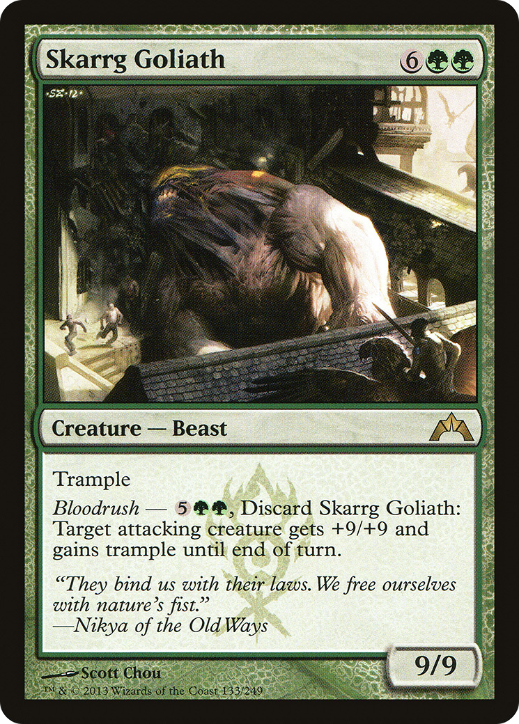 Skarrg Goliath [Gatecrash] Foil