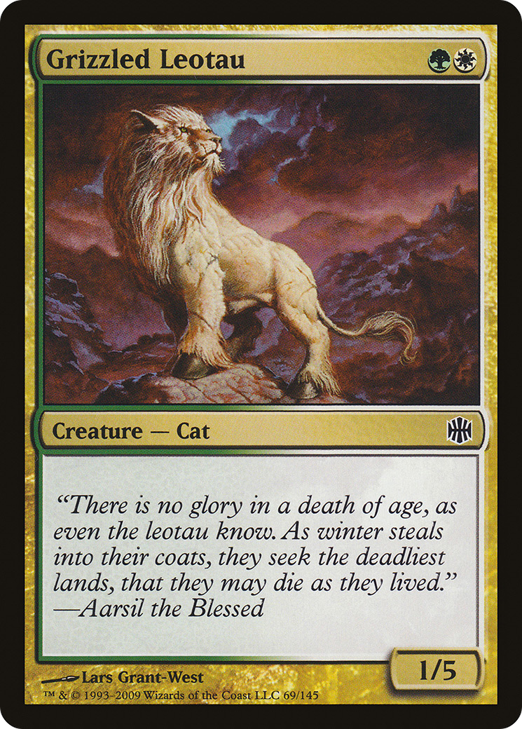 Grizzled Leotau [Alara Reborn] Foil