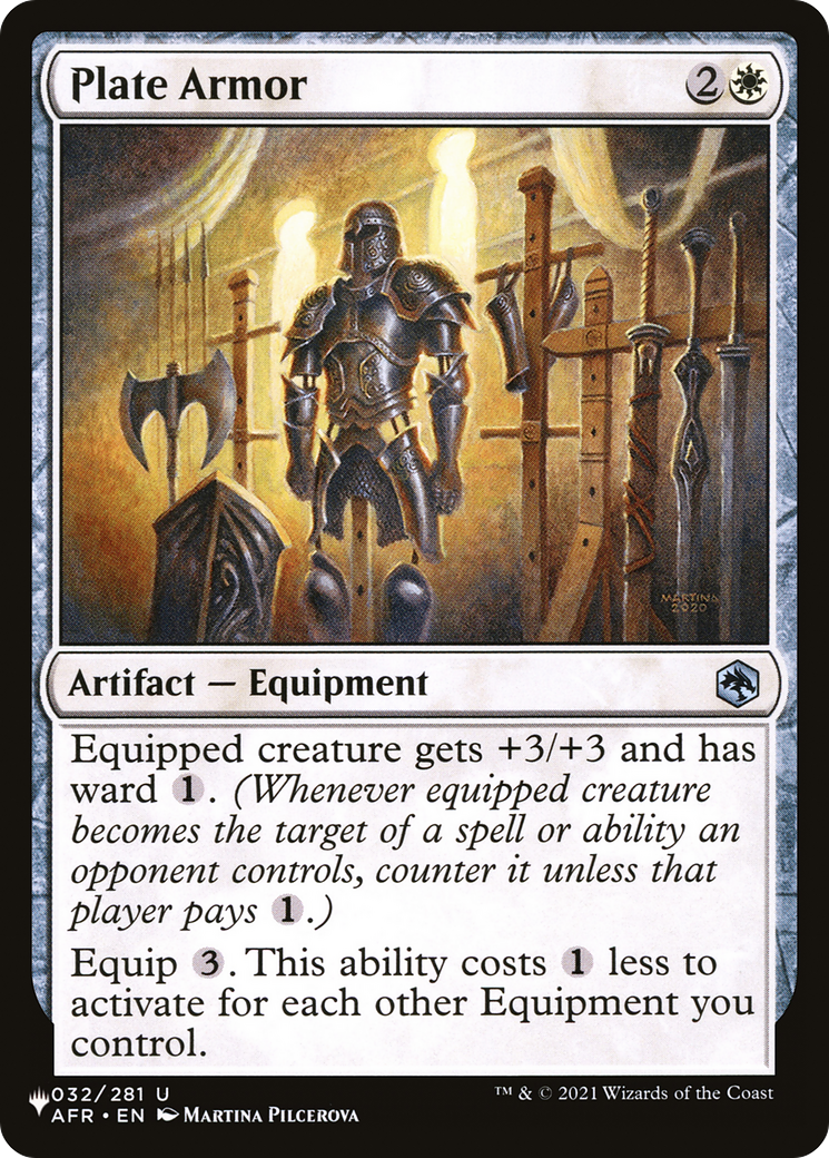 Plate Armor |  (AFR-32) [The List]