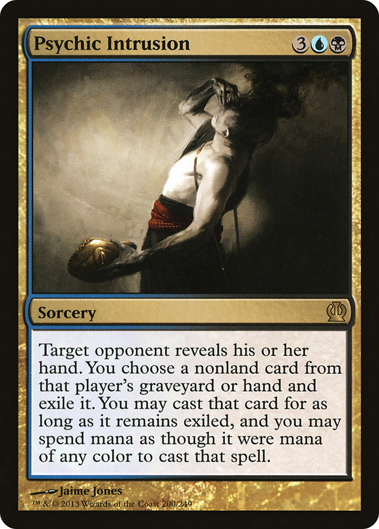 Psychic Intrusion [Theros] Foil