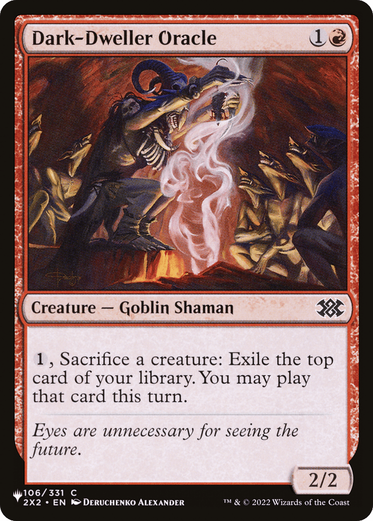 Dark-Dweller Oracle |  (2X2-106) [The List]