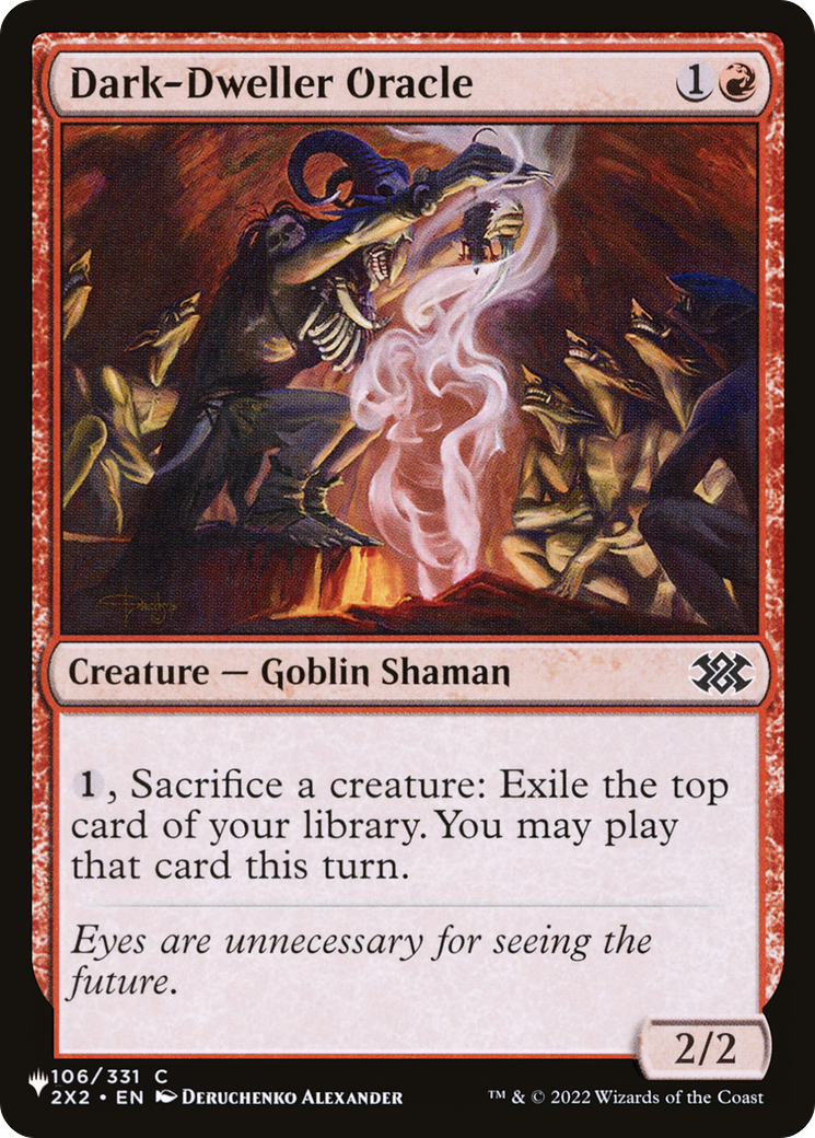 Dark-Dweller Oracle |  (2X2-106) [The List]
