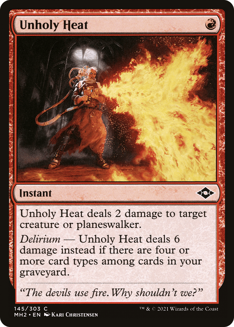 Unholy Heat [Modern Horizons 2] Foil