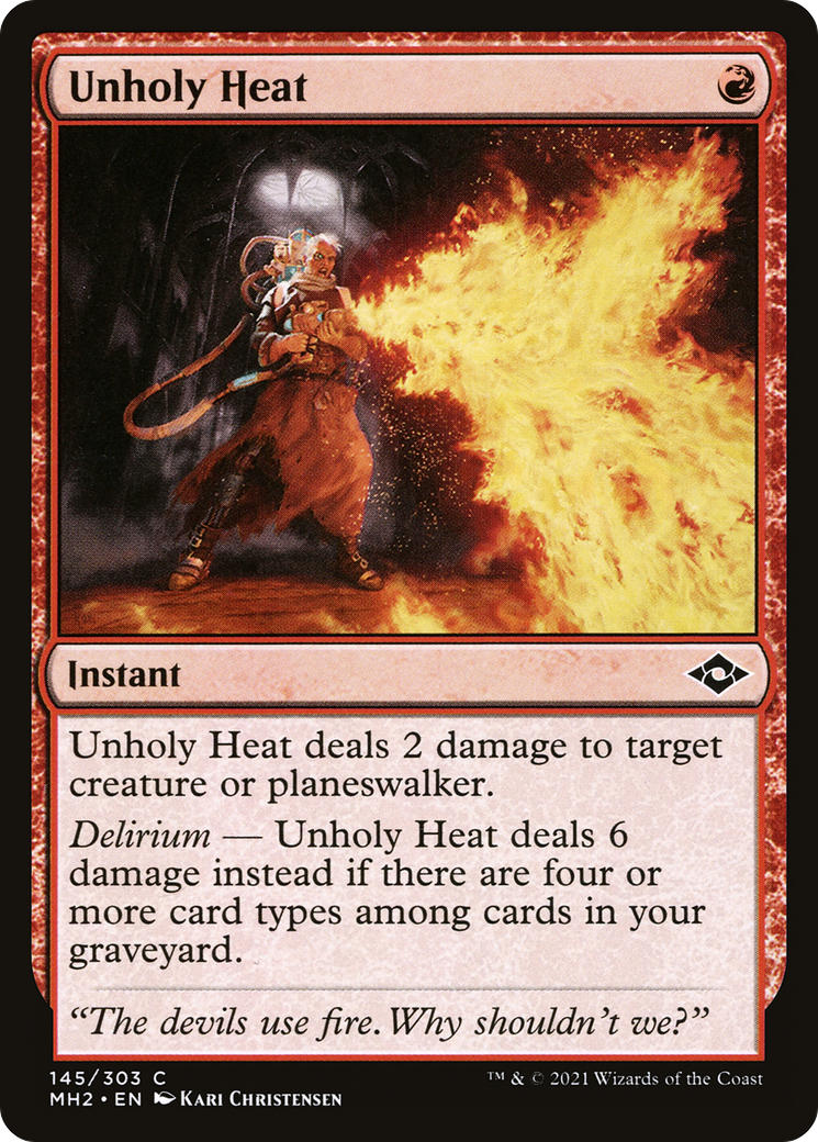 Unholy Heat [Modern Horizons 2] Foil