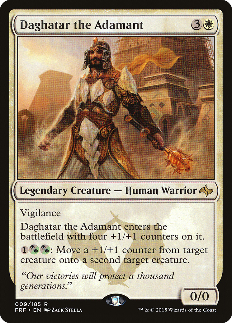 Daghatar the Adamant [Fate Reforged] Foil