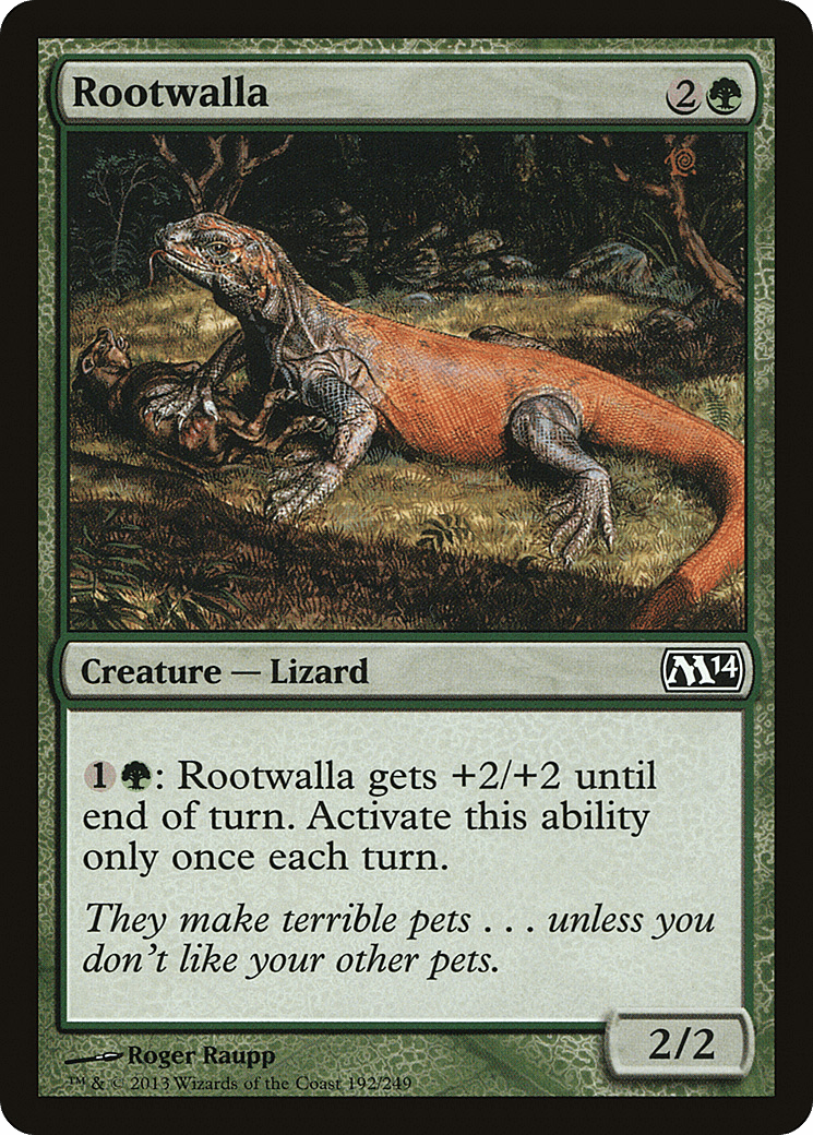 Rootwalla [Magic 2014] Foil