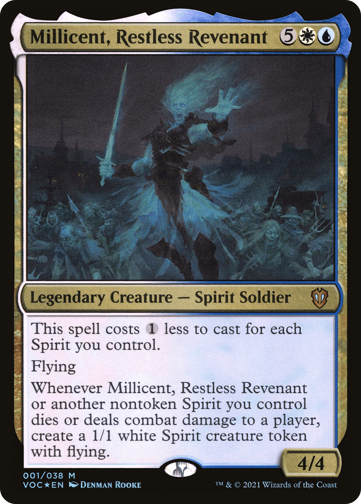 Millicent, Restless Revenant [Innistrad: Crimson Vow Commander] Foil