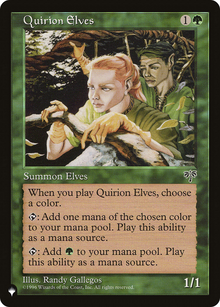 Quirion Elves |  (MIR-234) [The List]