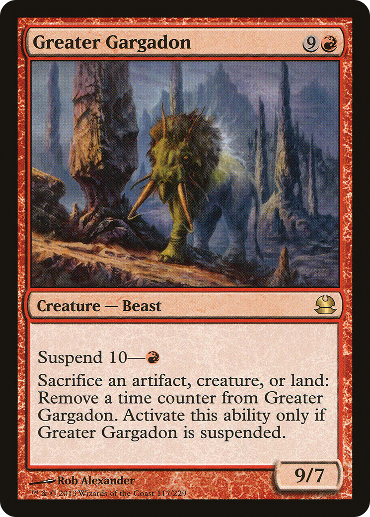 Greater Gargadon [Modern Masters] Foil