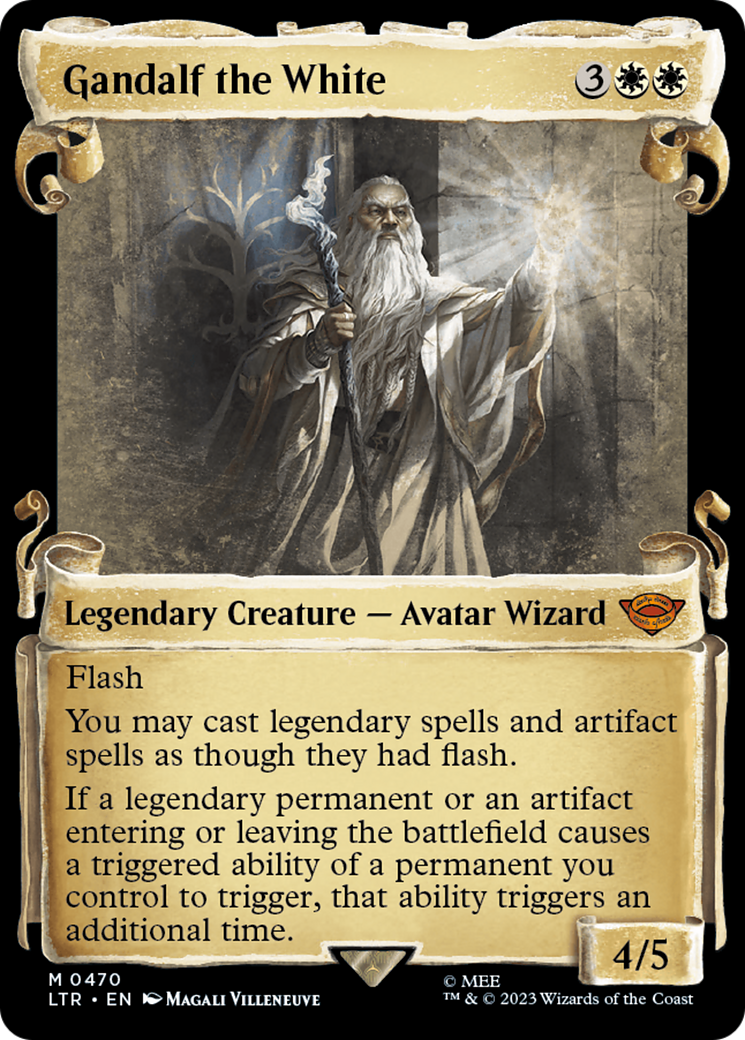 Gandalf the White [The Lord of the Rings: Tales of Middle-Earth Showcase Scrolls] Foil