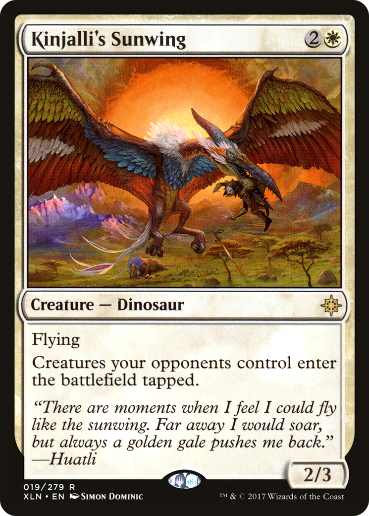 Kinjalli's Sunwing [Ixalan] Foil