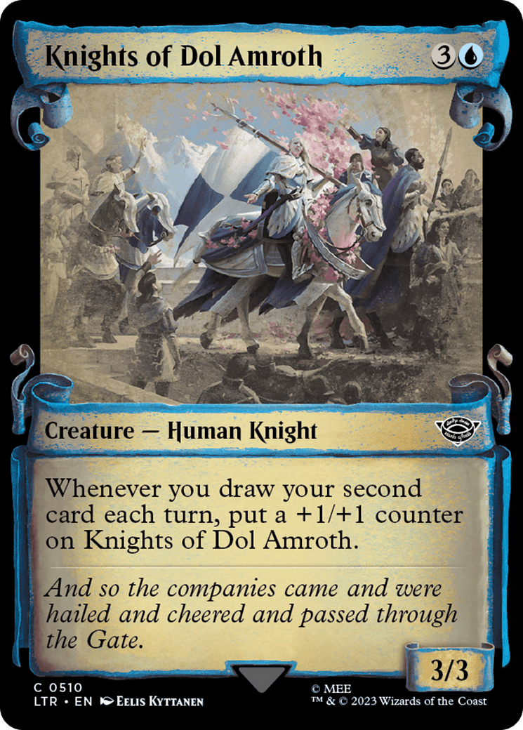 Knights of Dol Amroth [The Lord of the Rings: Tales of Middle-Earth Showcase Scrolls] Foil