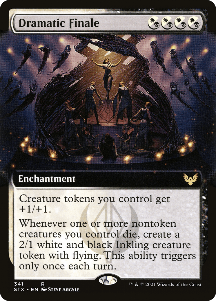 Dramatic Finale (Extended Art) [Strixhaven: School of Mages] Foil