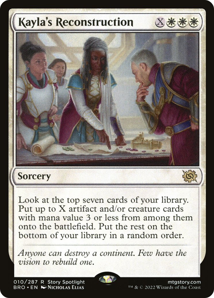 Kayla's Reconstruction [The Brothers' War] Foil