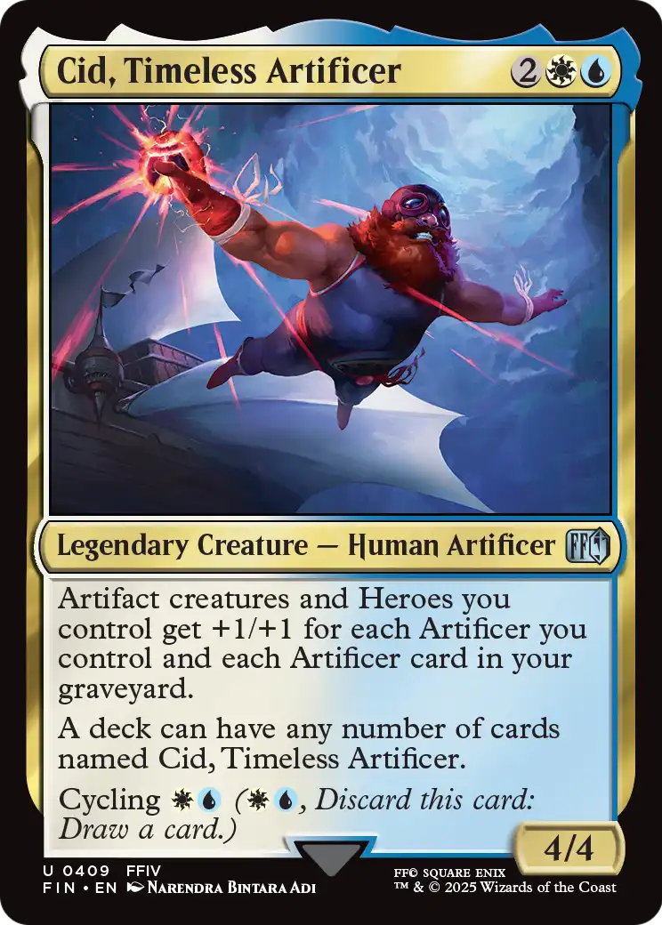 Cid, Timeless Artificer (0409) (409) [FINAL FANTASY]  Foil