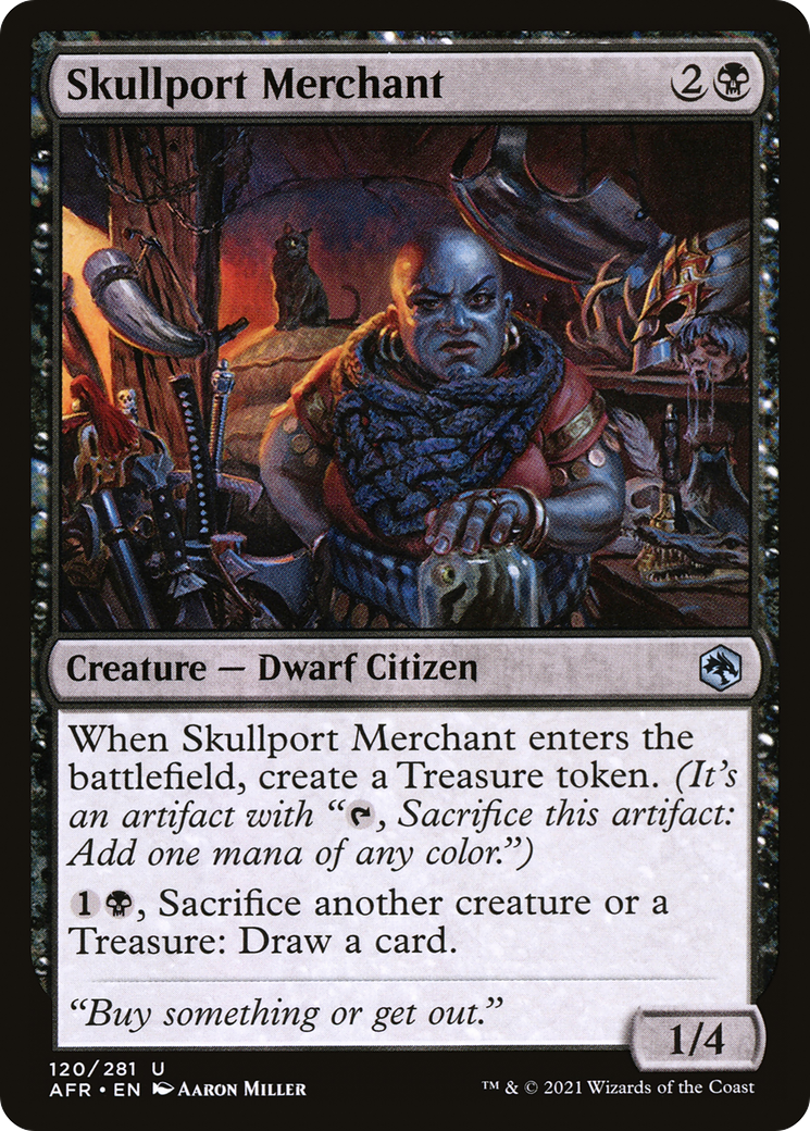 Skullport Merchant [Dungeons & Dragons: Adventures in the Forgotten Realms] Foil
