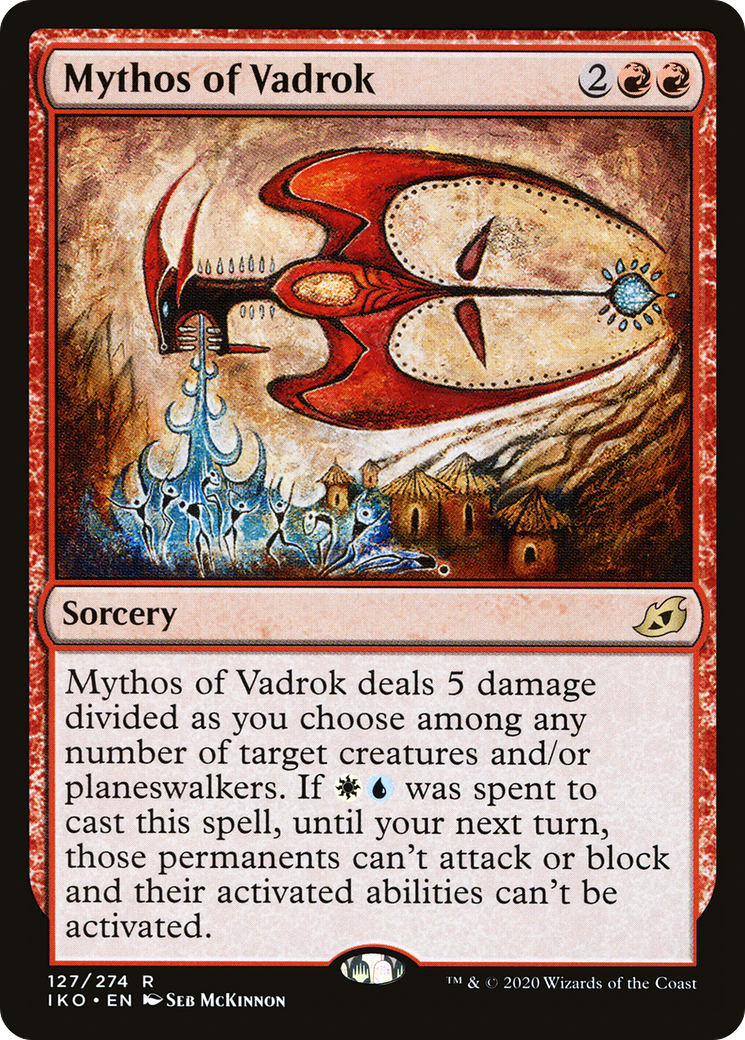 Mythos of Vadrok [Ikoria: Lair of Behemoths] Foil