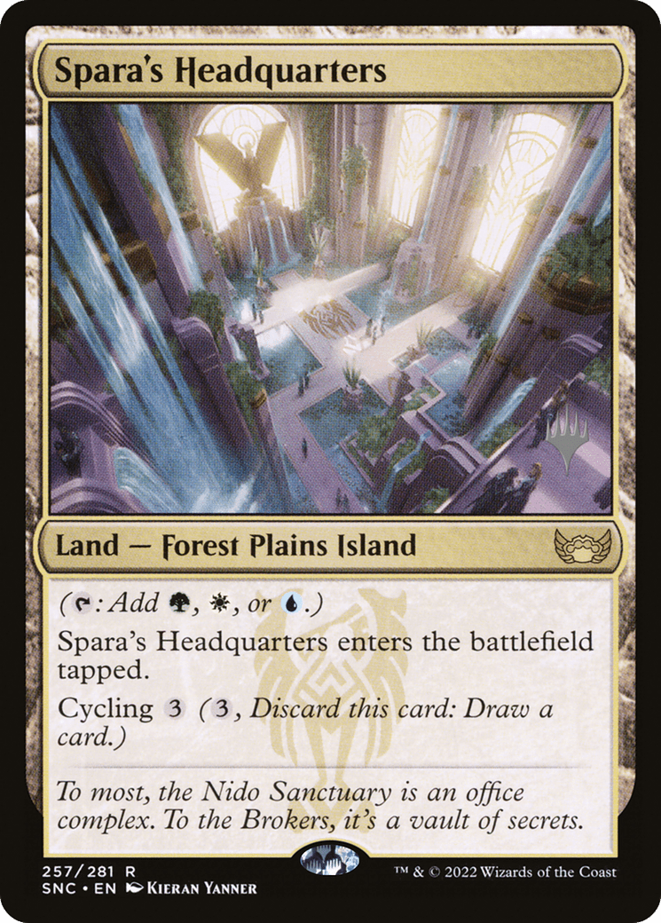 Spara's Headquarters (Promo Pack) [Streets of New Capenna Promos] Foil