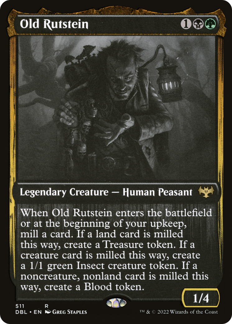 Old Rutstein [Innistrad: Double Feature] Foil