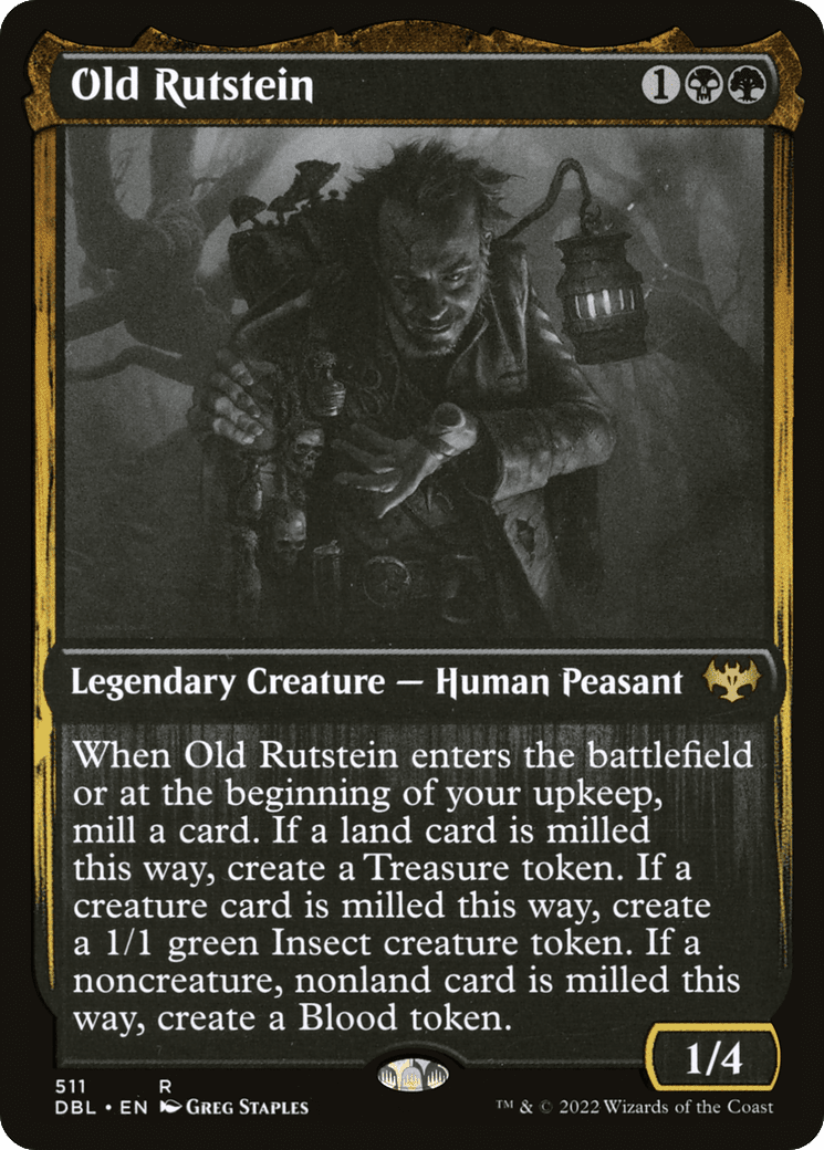 Old Rutstein [Innistrad: Double Feature] Foil