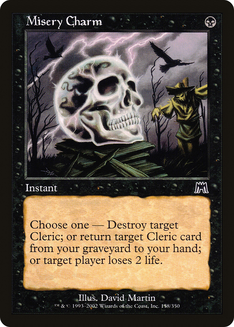 Misery Charm [Onslaught] Foil