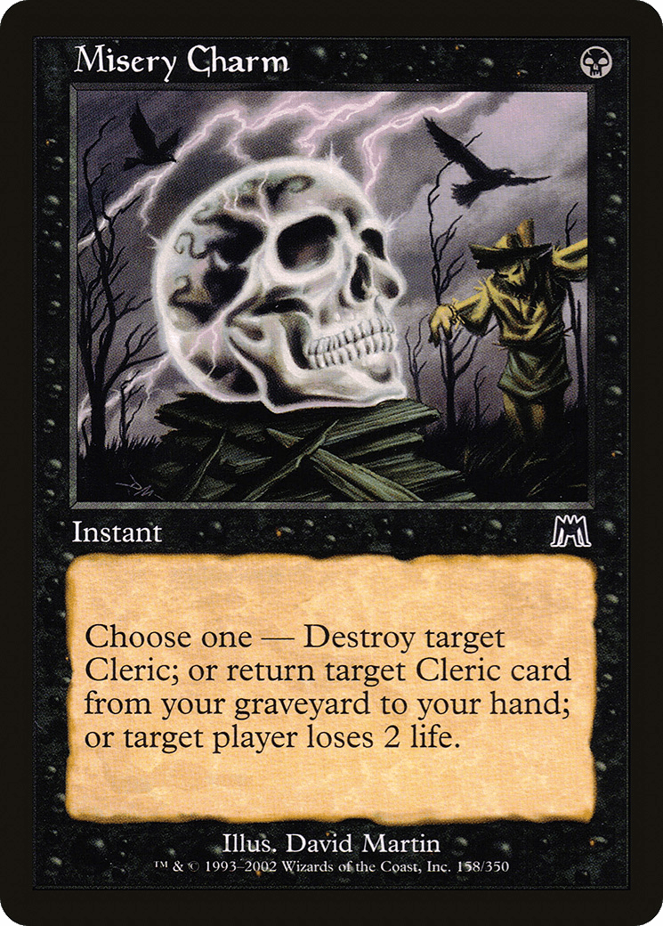Misery Charm [Onslaught] Foil