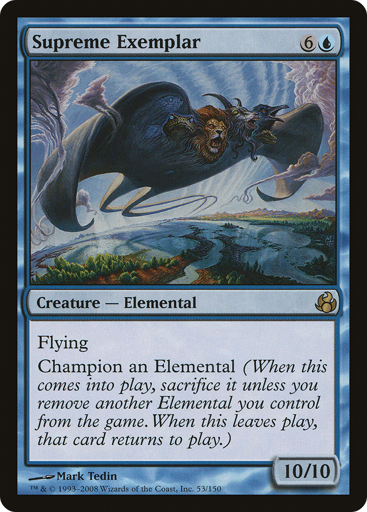 Supreme Exemplar [Morningtide] Foil